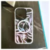 Evelatus funda PC+TPU con MagSafe para Apple iPhone 15 Pro - Estampado floral personalizado