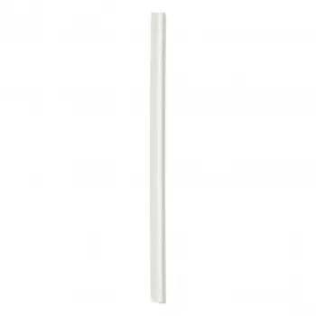 Durable 293002 Barras de clip A4, 3 mm, blanco, pack de 50