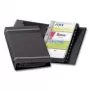 DURABLE VISIFIX 200 Archivador de anillas para tarjetas de visita, 200 tarjetas, índice A-Z, negro 238558
