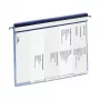 DURABLE Carpeta de personal con carril colgante A4 azul 255406