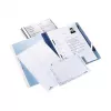 DURABLE Carpeta de personal con carril colgante A4 azul 255406