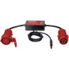 BENNING 044140 adaptador de medición activo de 3 fases para tomas CEE 16A de 5 polos, 400V