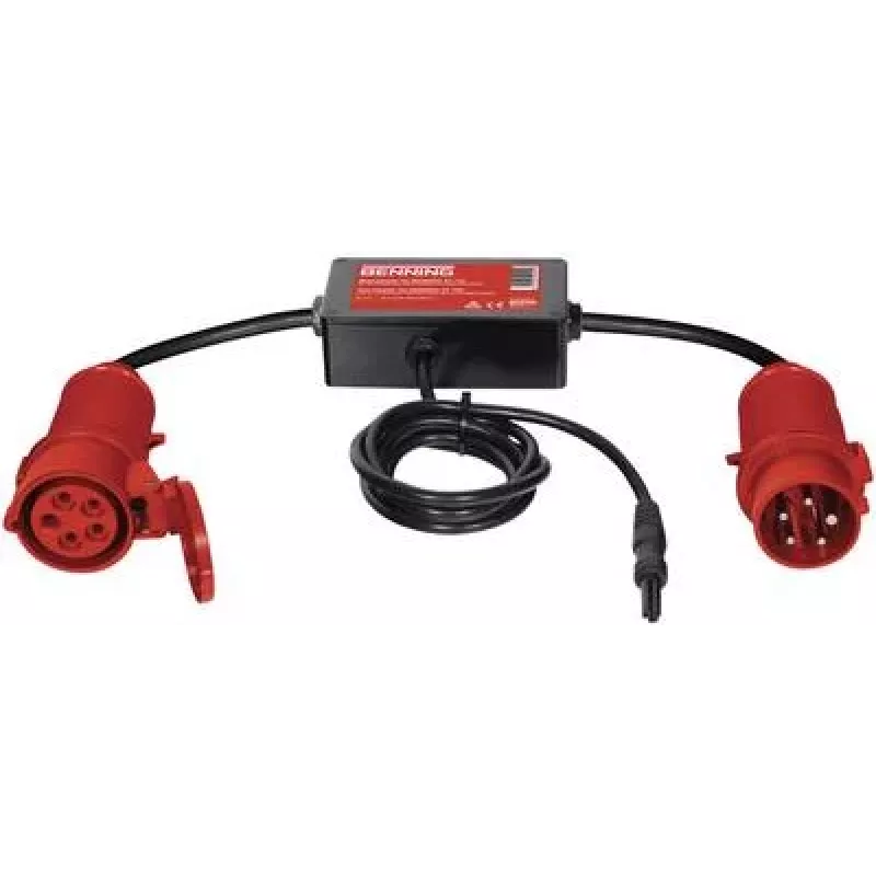 BENNING 044140 adaptador de medición activo de 3 fases para tomas CEE 16A de 5 polos, 400V