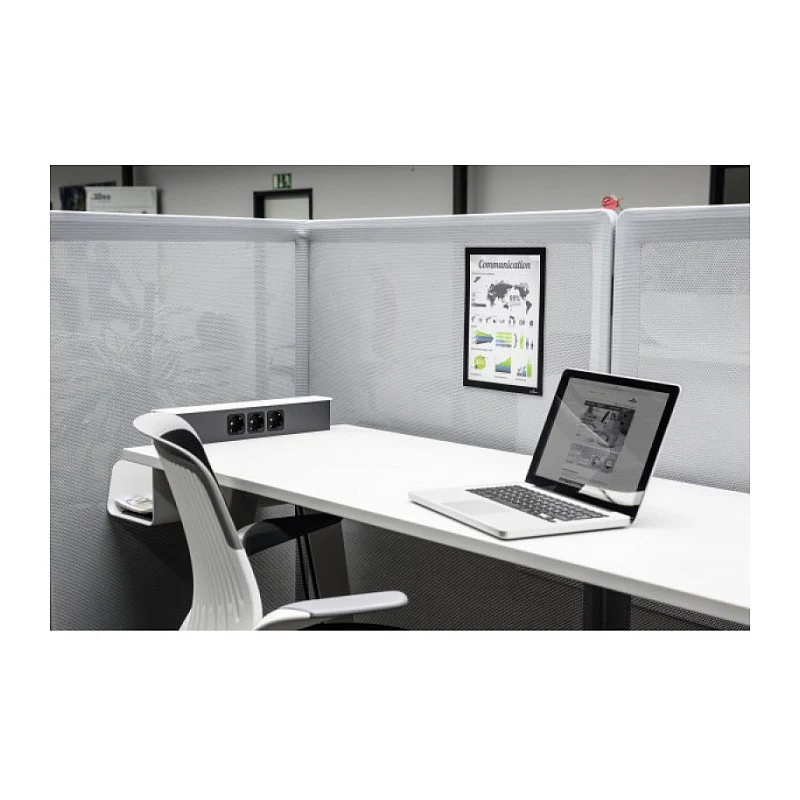 DURABLE DURAFRAME GRIP A4 Marco informativo, autoadhesivo, negro 496801