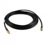 ALLNET ANT-CAB-RSMA-RSMA-700 Cable coaxial de antena, conector macho R-SMA a conector hembra R-SMA, LMR-195, 7 m, negro