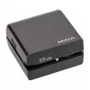 MAUL Abrecartas eléctrico, a pilas, negro, cuchillas de acero inoxidable, carcasa de plástico (75618-90)