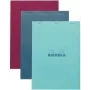 Rhodia N.º 18 A4 cuaderno cuadriculado, colores surtidos, pack de 5 18100C