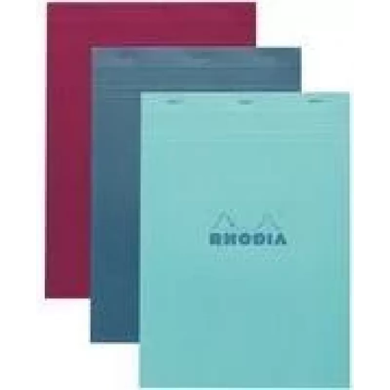 Rhodia N.º 18 A4 cuaderno cuadriculado, colores surtidos, pack de 5 18100C