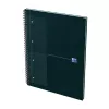 Oxford International bloc de notas cuaderno, DIN A4+, cuadriculado, tapa dura, encuadernación espiral, 80 hojas, compatible con SCRIBZEE 400191148