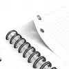 Oxford International bloc de notas cuaderno, DIN A4+, cuadriculado, tapa dura, encuadernación espiral, 80 hojas, compatible con SCRIBZEE 400191148