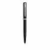 Waterman Impression bolígrafo – laca negra, anillo decorativo cromado, azul medio 2225498