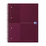 Oxford International bloc de notas cuaderno, DIN A4+, rayado, tapa dura, encuadernación espiral, 80 hojas, 1 unidad 400194459