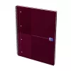 Oxford International bloc de notas cuaderno, DIN A4+, rayado, tapa dura, encuadernación espiral, 80 hojas, 1 unidad 400194459