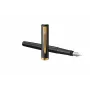 Waterman Allure Impression estilográfica, negra con detalles dorados, plumín medio 2225500