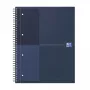 Oxford International bloc de notas cuaderno, DIN A4+, rayado, tapa dura, encuadernación espiral, 80 hojas, 1 unidad (400194458)