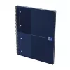 Oxford International bloc de notas cuaderno, DIN A4+, rayado, tapa dura, encuadernación espiral, 80 hojas, 1 unidad (400194458)