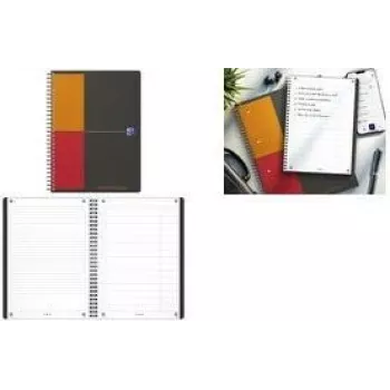 Oxford International Task Manager cuaderno de espiral B5 80 hojas azul 400202295