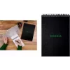 RHODIA GREENPAD cuaderno de espiral A5+ rayado negro 160x210mm 90 g/m² 80 hojas 119929C