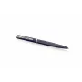 Waterman Impression bolígrafo – laca azul, anillo decorativo cromado, punta media, caja regalo 2225468