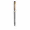 Waterman Impression bolígrafo de acero inoxidable con detalles dorados, azul medio, caja regalo 2225495