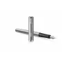 Waterman Allure Impression estilográfica, acero inoxidable con detalles dorados, plumín medio 2225494