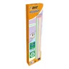 BIC Evolution PASTEL lápices de grafito HB 2 mm colores pastel surtidos pack de 12 518307