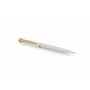 Waterman Allure Impression bolígrafo, laca blanca, adornos dorados, tinta azul media 2225511