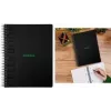 RHODIA GREENBOOK bloc universitario A4+ rayado negro (80 hojas) 119923C
