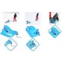 EDA Bobee Bob trineo para niños pequeños con frenos de mano bilaterales, azul 10765 B.SU/SK S