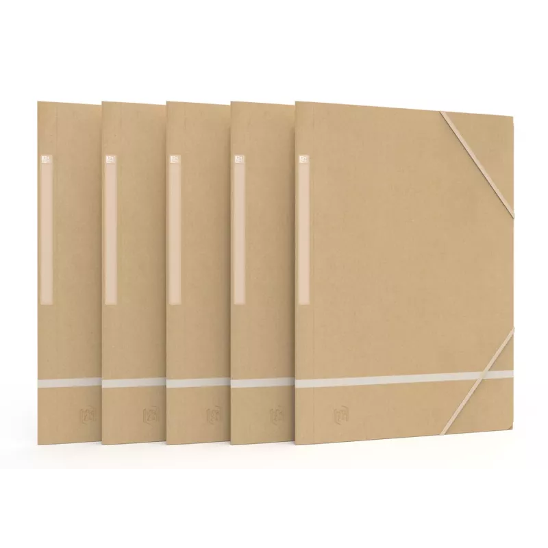 Oxford TOUAREG carpeta de gomas A4+ beige 450 g/m² TCF reciclable (1 ud.) 400081545