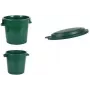 EDA contenedor de residuos de 75 L para exterior verde plástico reciclado 013011 V.CA VX8