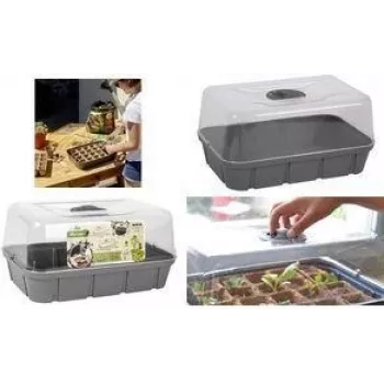 EDA mini invernadero talla L antracita 15,7L 560x250x240mm 013933 G.ANT CX