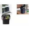 EDA KOMPOST 6L compostador antracita con tapa y asa, plástico reciclado 013119 R G.ANT