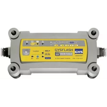GYS Flash Heritage 6A cargador de batería automático 6V/12V 029538