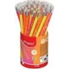 Maped Neon Lápiz de grafito HB con goma de borrar, triangular, pack de 72 estuche 853789FC