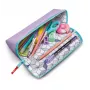Maped XXL Classic Pastel Sweet Purple estuche triangular con apertura extraancha y diseño de doble cara 931910