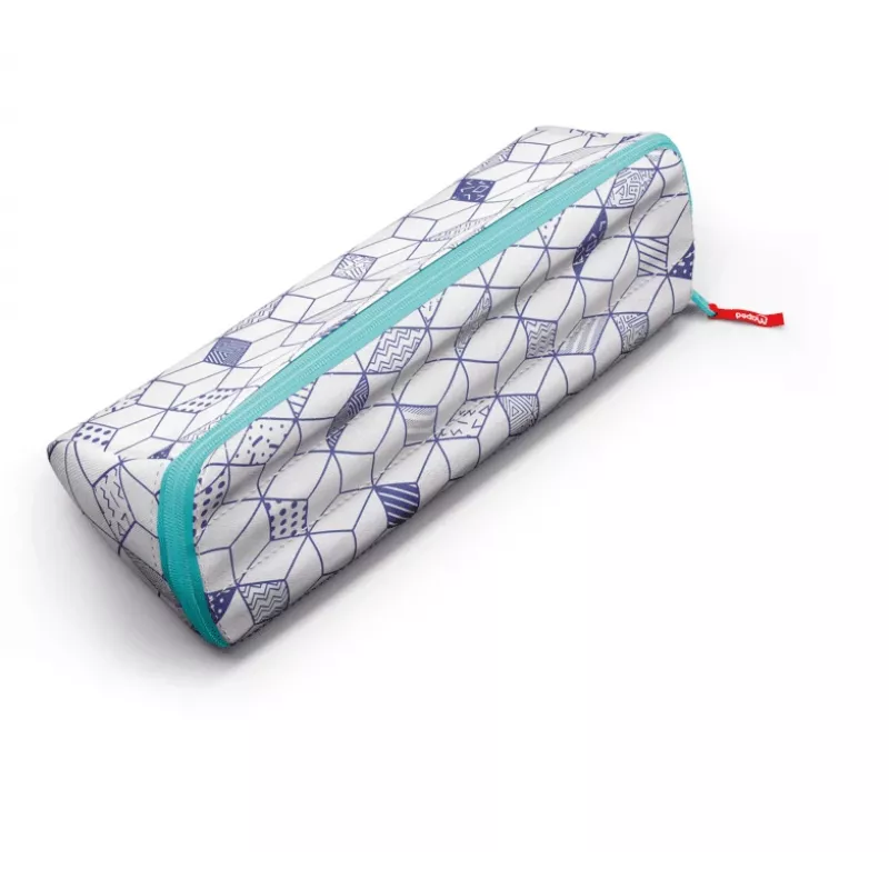 Maped XXL Classic Pastel Sweet Purple estuche triangular con apertura extraancha y diseño de doble cara 931910