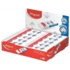 Maped Technic PRECISION goma de borrar de plástico, blanca, caja expositora de 40 unidades (126111)