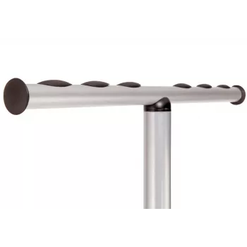 MAUL Wavy-2 perchero con paragüero, plata/negro 9405390
