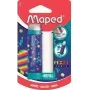 Maped Pixel Party goma de borrar con recambio, formato labial, blíster 152015