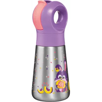 Maped PICNIK botella isotérmica conejo 350 ml acero inoxidable con pajita 873002