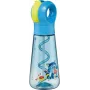Maped PICNIK botella de agua Raccoon 0,5 L azul con pajita 873101