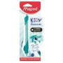 Maped KIDY Learn Shark bolígrafo de tinta borrable, 0,7 mm, tinta azul, blíster 229500