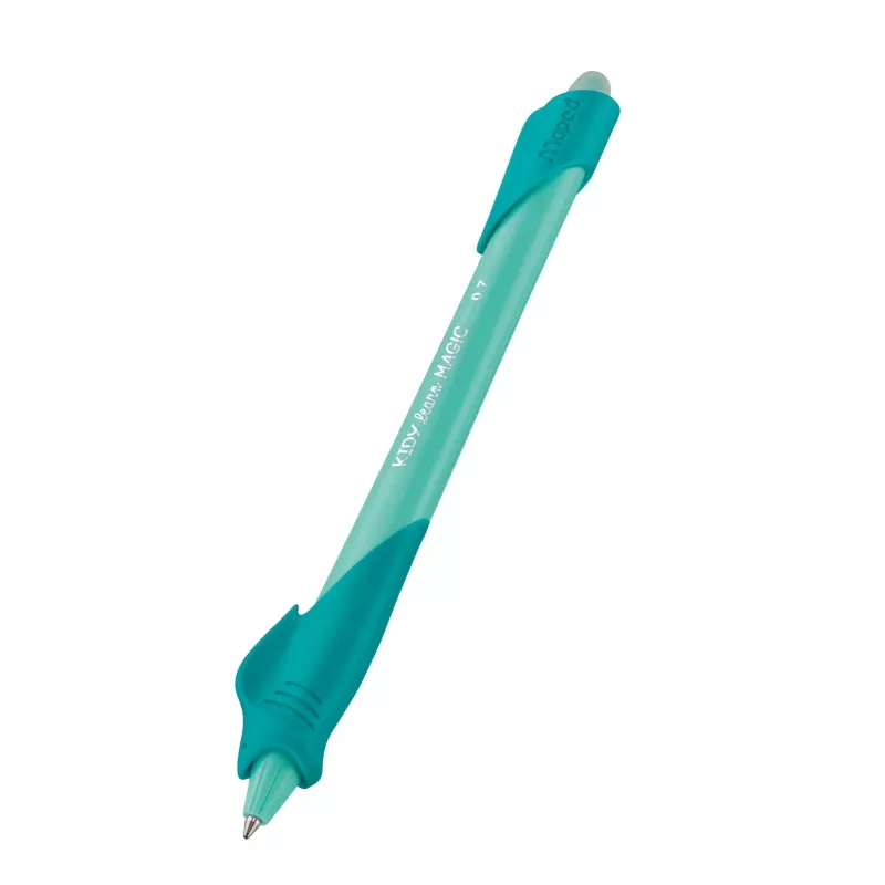 Maped KIDY Learn Shark bolígrafo de tinta borrable, 0,7 mm, tinta azul, blíster 229500