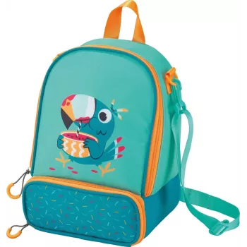 Maped PICNIK mochila infantil TUKAN, mochila verde para guardería, poliéster, compartimento principal grande – 1 unidad (879003)