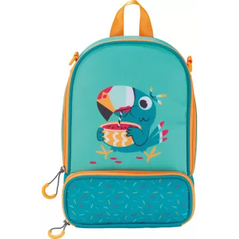 Maped PICNIK mochila infantil TUKAN, mochila verde para guardería, poliéster, compartimento principal grande – 1 unidad (879003)