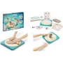 Maped Creativ Set de alfarería para niños a partir de 5 años, arcilla de secado al aire con 6 colores, herramientas, pincel y barniz 907224