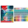 Maped DRAGON rotuladores, 12 colores surtidos, punta redonda 2,8 mm, estuche de cartón 845434