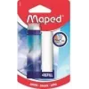 Maped ARCTIC goma de borrar con mecanismo giratorio y recambio, estilo lápiz de labios, blanca, 1 set (2 gomas de borrar) 152026
