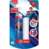 Maped Superman goma de borrar de plástico con recambio, estilo lápiz de labios mecanismo giratorio, blíster 152033